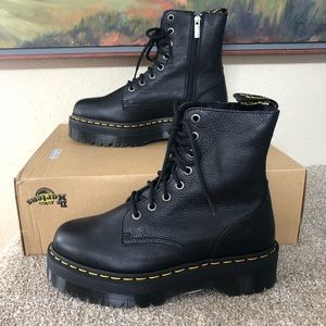 Dr. Martens | Shoes | Nwt Dr Martens Jadon Iii Pisa Black Boot | Poshmark